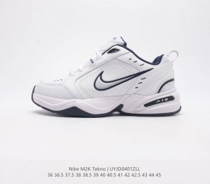 耐克 Nike M2K Tekno 男女子运动鞋厚底老爹鞋经典复古休闲慢跑鞋 从 Monarch 系列汲取灵感 以太空时代细节演绎未来风范 分层鞋面借鉴自元年