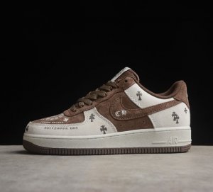 Nk Air Force 1'07 Low 克罗心联名 全麂皮 空军一号低帮休闲板鞋 Kl2307-505 打造纯正空军版型#专注外贸渠道 全掌内置蜂窝气垫 #