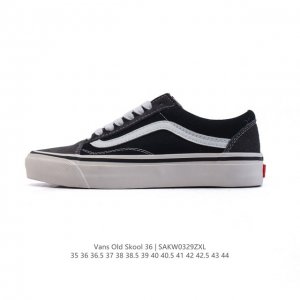 万斯 Vans Og Oid Skool百搭休闲低帮运动滑板鞋 。其实Style 36就是现在风靡潮流的Vans鞋款Old Skool的Og版本。历经岁月洗礼的