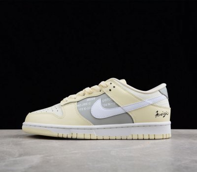 Nk Dunk Low 米白英文 SB扣碎篮板时尚休闲板鞋 DD8052-112 尺码 36 36.5 37.5 38 38.5 39 40 40.5 41
