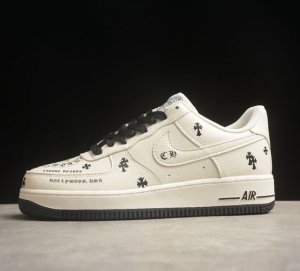 Nk Air Force 1'07 Low 克罗心联名 空军一号低帮休闲板鞋 Kl2307-501 打造纯正空军版型#专注外贸渠道 全掌内置蜂窝气垫 #原盒配件