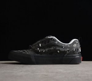 Vans x Imran Potato 限量联名款 肥胖立体大Logo黑灰豹纹面包鞋 VN0A7Q5JB3M 尺码 35 36 36.5 37 38 38.5