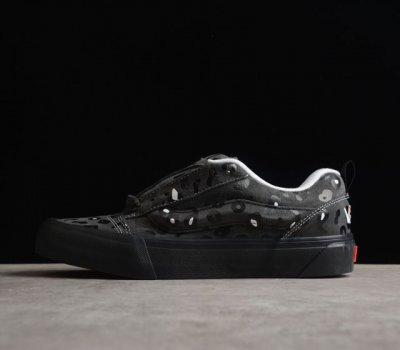 Vans x Imran Potato 限量联名款 肥胖立体大Logo黑灰豹纹面包鞋 VN0A7Q5JB3M 尺码 35 36 36.5 37 38 38.5