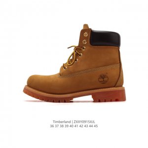 公司级 头层皮 Timberland添柏岚靴子天伯伦高帮马丁靴，踢不烂经典大黄靴 高帮靴 马丁靴 户外休闲潮流系列 搭配防臭防腐真皮乳胶鞋垫，给您完美的穿着体验