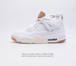 耐克 Nike Air Jordan 4 Retro Og迈克尔 乔丹aj4代乔4 中帮复古休闲运动文化篮球鞋 秉承轻量化的速度型篮球鞋设计思想完成设计 降低重