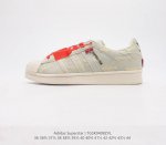 公司级 阿迪达斯 ADIDAS SUPERSTAR 三叶草经典贝壳头休闲板鞋潮流男女士运动鞋 足球小将 标志性的贝壳鞋头 锯齿三条纹 简约的线条 就连版型和比
