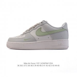 耐克 Nike Air Force 1 '07 Low 空军一号含气垫 小白鞋 低帮百搭厚底增高休闲运动板鞋。柔软、弹性十足的缓震性能和出色的中底设计，横跨复古