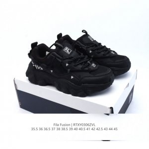 180 斐乐 男女同款老爹鞋 Fila Fusion 厚底增高百搭运动鞋 意大利百年经典运动品牌，网红单品 小红书推荐爆款 Fila斐乐新款小白鞋斐乐潮牌文化街