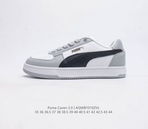 Puma 彪马 男女式 Caven 运动板鞋卡文 中性运动鞋 Caven 是对经典 1 年代篮球轮廓的微妙旋转 外观是真正的经典 这款鞋的鞋面由至少 20% 的