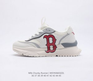 真标 全新2023春夏鞋款 NY美国榄球洋基队New York Yankees x MLB Chunky Runner Liner 莱纳系列低帮厚底老爹风透气