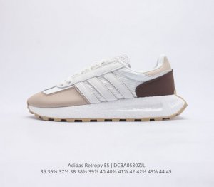 公司级adidas Racing E5 Boost Prototype 速度轻盈复古系列 百搭透气运动慢跑鞋 全新BOOST轻量缓震鞋底材质 轻盈又不失动感