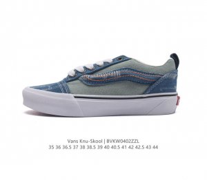 万斯 Vans Knu-Skool Vr3 Lx 面包鞋 坎普尔 茱利安系列低帮复古硫化休闲运动板鞋 肥胖版大logo 要说整个2023年最为热门的鞋型之一 面