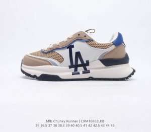 【真标】全新2023春夏鞋款，NY美国榄球洋基队New York Yankees x MLB Chunky Runner Liner 莱纳系列低帮厚底老爹风透气