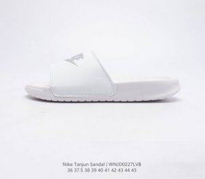 耐克 Nike WMNS NIKE TANJUN SANDAL 百搭单品耐克运动拖鞋 pu皮鞋面 泡棉大底 轻盈舒适 夏日海滩休闲拖鞋夏季 时尚舒适