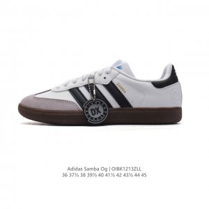 阿迪达斯 德训鞋 Adidas Originals Samba Og Shoes 经典运动鞋小白鞋 T头鞋 男女板鞋 彰显休闲摩登风情的时尚经典鞋。它诞生于50