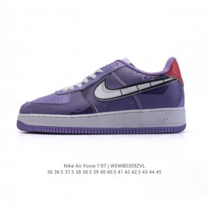 180 耐克 Nike Air Force 1 '07 Low 2025新年新款 空军一号含气垫 小白鞋 低帮百搭厚底增高休闲运动板鞋。柔软、弹性十足的缓震性能