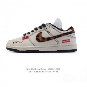 公司级 耐克 Nike Dunk Low Retro 运动鞋复古板鞋2025年新款，作为 80 年代经典篮球鞋款，起初专为硬木球场打造，后来成为席卷街头的时尚标
