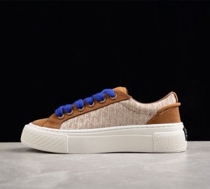Dior X Denim Tears 迪奥b33 联名合作款运动鞋 彰显dior非凡的精湛工艺网球鞋 实拍首发重新诠释经典的网球鞋 时尚的廓形突显厚实感采用全新