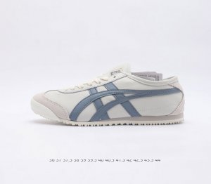 Asics 亚瑟士 男女鞋真标半码制 日产经典老牌-鬼塚虎 Onitsuka Tiger Mexico 66经典墨西哥系列复古经典百搭板鞋休闲运动鞋慢跑鞋 采用