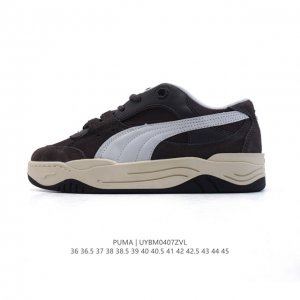 新品 彪马 Staple X Puma 绒面革 时尚简约 防滑耐磨 低帮 板鞋 男女同款彪马 Puma Winterized 面包风复古低帮运动板鞋，来自彪马的
