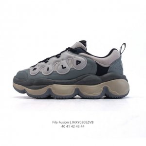 190 斐乐 男款老爹鞋 Fila Fusion 厚底增高百搭运动鞋 意大利百年经典运动品牌，网红单品 小红书推荐爆款 Fila斐乐新款小白鞋斐乐潮牌文化街头风