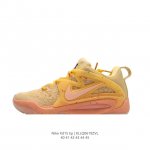 耐克 Nike Kd15 Ep 凯文 杜兰特全新15代签名休闲运动篮球男士运动鞋 。面料纹理就有延续 多层网布的特色 内外侧接上立体结构负责支撑锁定 跟鞋面之间