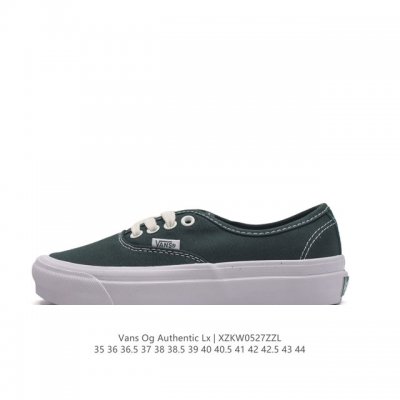 Vans 万斯 Og Authentic Lx 低帮百搭休闲 帆布硫化板鞋潮男女情侣鞋运动鞋 码数：35-44 含硫化半码 编码：Xzkw0527Zzl