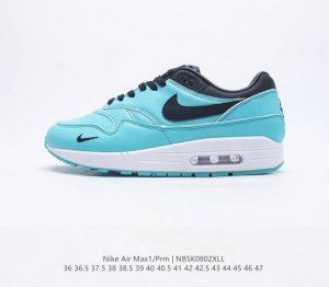 公司级升级原楦原纸版开发版型#回弹PU模嵌入开窗气垫装置Nike Air Max 1 初代复古气垫百搭休闲运动慢跑鞋 货号：FB8915-500 尺码：36 3