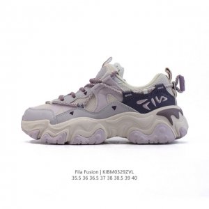 斐乐 女款老爹鞋 Fila Fusion 厚底增高百搭运动鞋 意大利百年经典运动品牌，网红单品 小红书推荐爆款 Fila斐乐新款小白鞋斐乐潮牌文化街头风运动鞋，