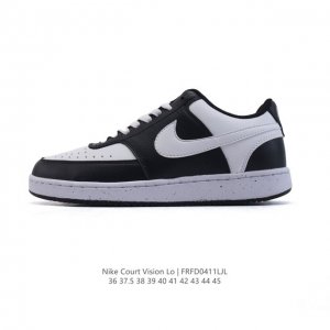 耐克 Nike Court Vision Lo校园风低帮复古篮球板鞋男女运动鞋。延续80年代复古篮球鞋，添加学院风细节。皮革组合鞋面，利落风格，重现复古篮球风范