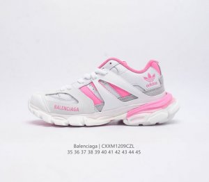 纯原法国高端奢侈品牌-巴黎世家balenciaga Track Trainers 3.0代复古野跑姥爹潮流百搭慢跑鞋 原版一致配件防尘袋及附送鞋带 全部采用原档