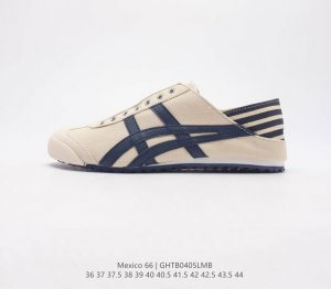 Asics 亚瑟士 男女鞋真标半码制 日产经典老牌-鬼塚虎 Onitsuka Tiger Mexico 66经典墨西哥系列复古经典百搭板鞋休闲运动鞋慢跑鞋