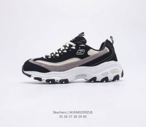 爆款 斯凯奇 斯凯捷 女士老爹鞋 真标新品 韩国明星们的新宠思凯奇SKECHERS MH2 熊猫系列运动鞋 韩国街头除了NB鞋之外就是这个运动鞋了.EVU增高