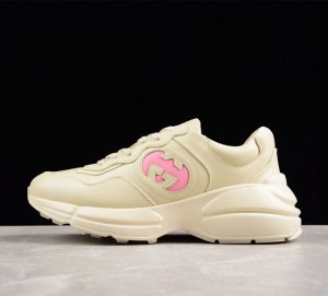 Gucci 海外订单 纯原 代购级别 2023官方星空礼盒版 Gucci古驰g家 Rhyton系列 最新版面 双g 老爹鞋 情侣款 厚底 休闲 运动鞋 原版开发