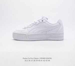 Puma Slipstream Lo Laces 彪马2023 秋冬新款 复古时尚厚底增高耐磨情侣休闲板鞋 码数 3 44 编码 Rfwb1026