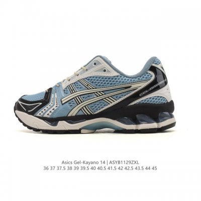 公司级 真标 亚瑟士 Asics Gel-Kayano 14 运动休闲透气专业缓震慢跑鞋。采用工程弹性双层再生网格密度鞋面材质,后跟3D可视Gel缓震乳胶物料, 公司级 真标 亚瑟士 Asics Gel-Kayano 14 运动休闲透气专业缓震慢跑鞋。采用工程弹性双层再生网格密度鞋面材质,后跟3D可视Gel缓震乳胶物料,