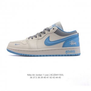 公司级 耐克 乔丹Air Jordan 1 Low Aj1 乔1 乔丹1代Aj1 低帮复古文化休闲运动篮球鞋，从1985 年面世的元年款汲取设计灵感，采用简洁大