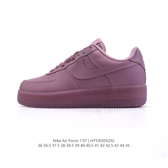 160 耐克 Nike Air Force 1 '07 Low 2025新年新款 空军一号含气垫 小白鞋 低帮百搭厚底增高休闲运动板鞋。柔软、弹性十足的缓震性能 - 点击图像关闭