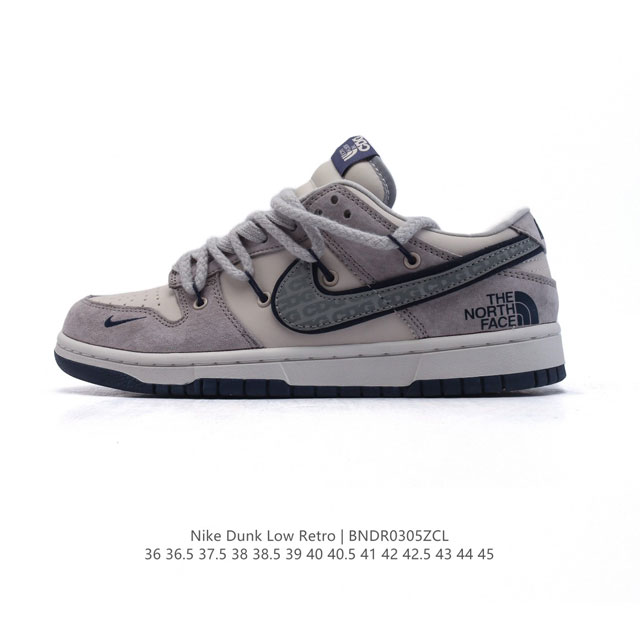 170 耐克 Nike Dunk Low Retro 运动鞋复古板鞋 解构绑带双鞋带，作为 80 年代经典篮球鞋款，起初专为硬木球场打造，后来成为席卷街头的时尚