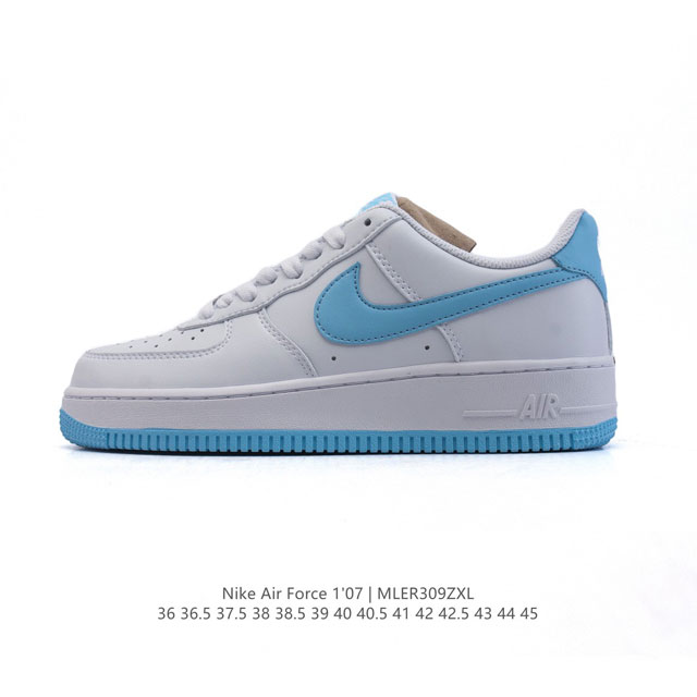 160 耐克 Nike Air Force 1 '07 Low 2025新年新款 空军一号含气垫 小白鞋 低帮百搭厚底增高休闲运动板鞋。柔软、弹性十足的缓震性能 - 点击图像关闭