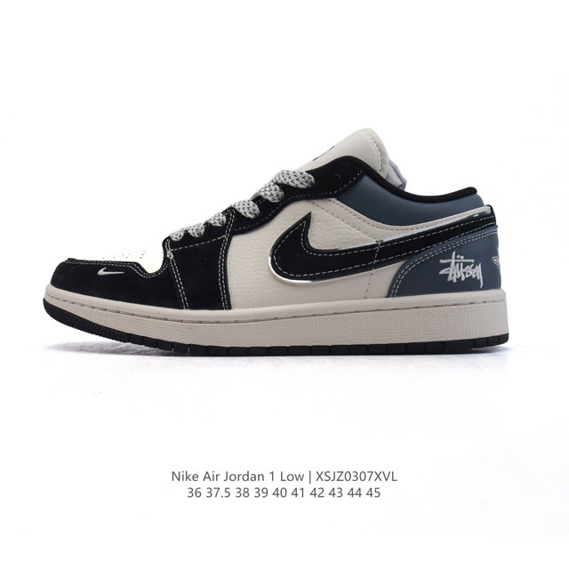 310 【公司级】耐克 乔丹Air Jordan 1 Low Aj1 乔1 乔丹1代Aj1 低帮复古文化休闲运动篮球鞋。从1985 年面世的元年款汲取设计灵感，