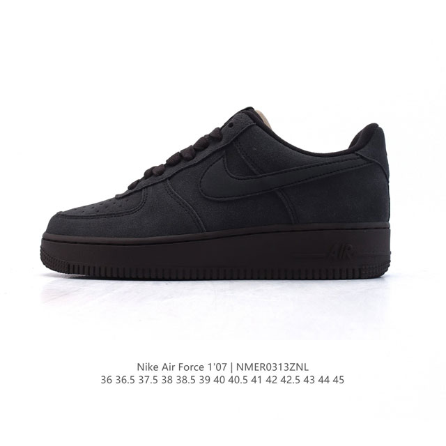 210 公司级 Af1耐克 2025年新款小白鞋 Nike Air Force 1 ‘07 Low 空军一号 厚底增高百搭运动板鞋 原楦头原纸板 打造纯正空军版