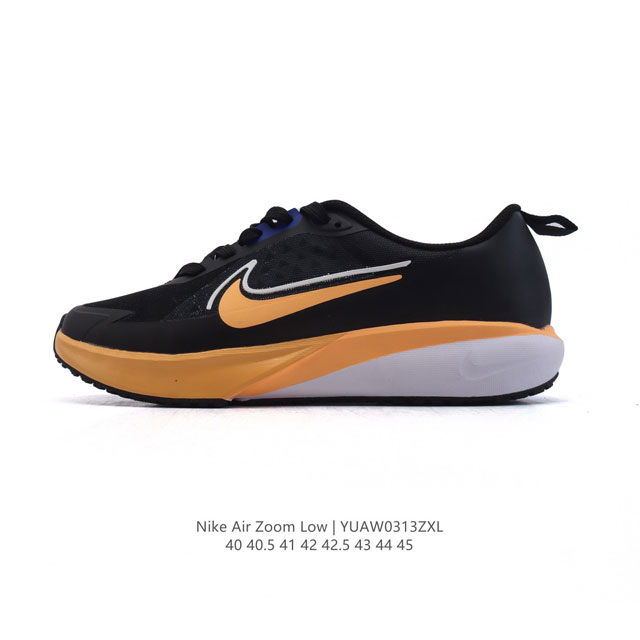 160 【新品】Nike耐克跑步鞋 Zoom Low 飞马运动鞋 低帮公路跑步鞋 耐磨黑武士厚底增高老爹鞋 缓震慢跑鞋 2025年新款 巴黎潮品 一明星同款 小