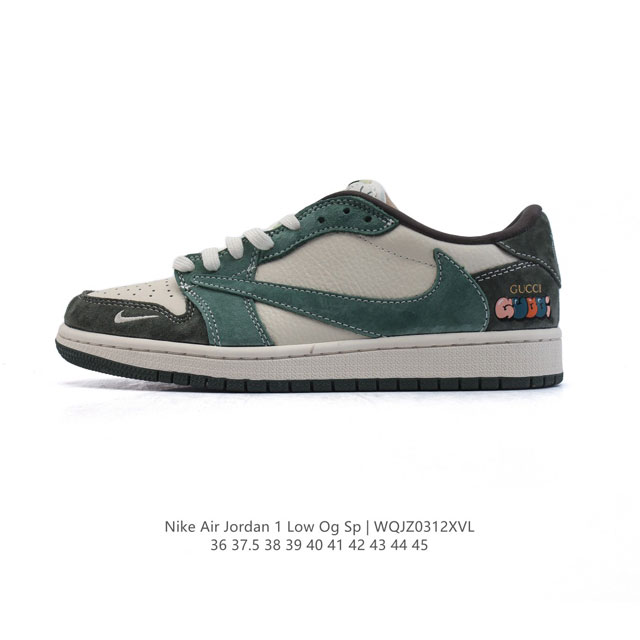 310 【公司级】真标 耐克/Nike Air Jordan 1 Low Og Sp"Military Blue"Aj1乔1倒勾低帮篮球鞋 Aj1 乔丹1代 A - 点击图像关闭