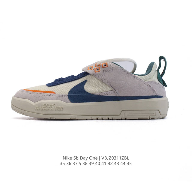 200 【新品】耐克 Nike Sb Day One 舒适简约 防滑耐磨 低帮 板鞋 经典时尚滑板鞋，复古风潮美式复古穿搭~我是懂少年感的这双鞋我穿了很久 低帮 - 点击图像关闭