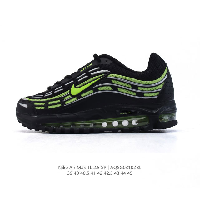 200 【公司级】Nike耐克男鞋2024秋冬款 Cdg X Nike Air Max Tl 2.5 联名款复古风气垫跑鞋 缓震运动鞋 侃爷亲穿同款！鞋身自带大