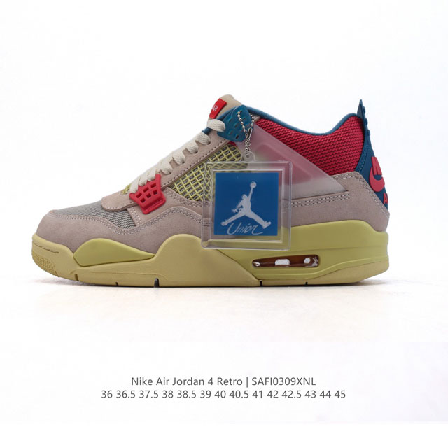 340 【公司级】耐克 Nike Air Jordan 4 Retro Og迈克尔·乔丹Aj4代乔4 中帮复古休闲运动文化篮球鞋。秉承轻量化的速度型篮球鞋设计思