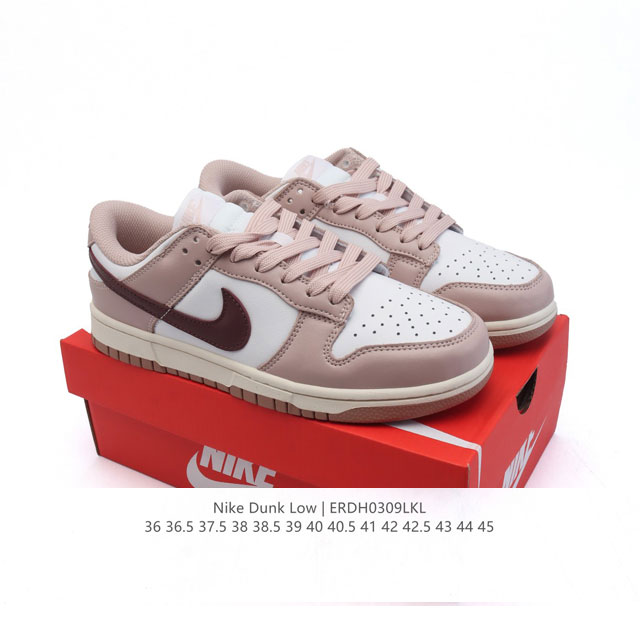 120 【全二层皮】耐克 Nike Sb Dunk Low Pro 男女同款运动鞋复古板鞋。采用柔软皮革鞋面，经久耐穿，塑就如元年款 Dunk 般的复古质感。鞋