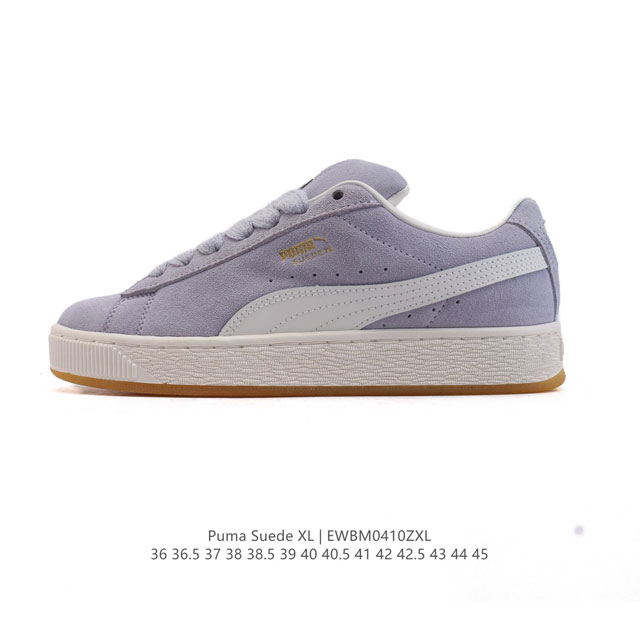 彪马 Puma 休闲板鞋 Suede Xl系列经典翻毛皮厚底防滑耐磨舒适透气运动鞋 新年穿有型 时尚 穿搭 球鞋 穿搭 时尚 潮流 面包鞋 Puma面包鞋，