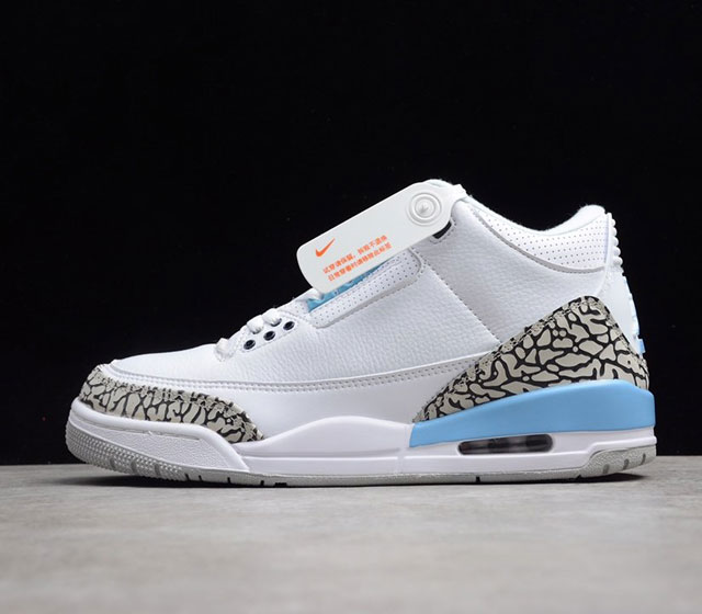 AJ3 Retro Valor Blue 北卡蓝 CT8532-104 40 40.5 41 42 42.5 43 44 44.5 45